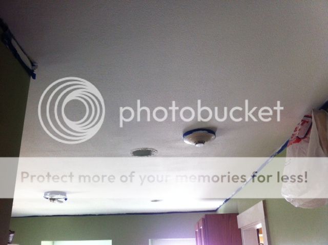 Lesson On How To Give Textured Ceiling An Even Painted Look