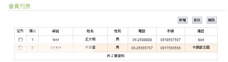 [卡國17天傳說#4] ASP會員管理 第四章 資料輸入及錶單驗證
