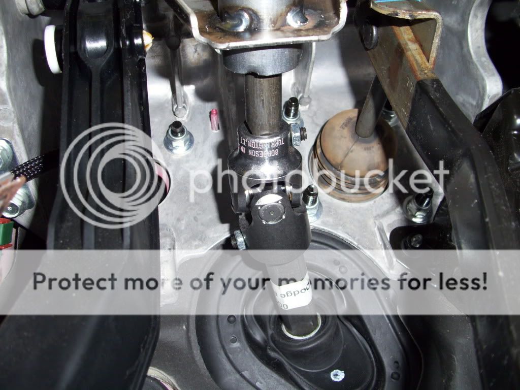 steering shaft install DodgeTalk Forum